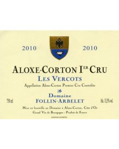 Domaine Frank Follin-Arbelet Aloxe Corton 1er Cru Les Vercots 2003