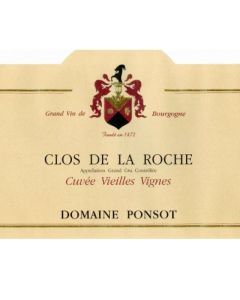 Domaine Ponsot Clos de la Roche Grand Cru Cuvee Vieilles Vignes 2012