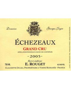 Domaine Georges Jayer (E.Rouget) Echezeaux Grand Cru 2002 