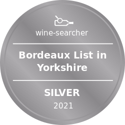 Bordeaux List in Yorkshire Silver Awards 2021